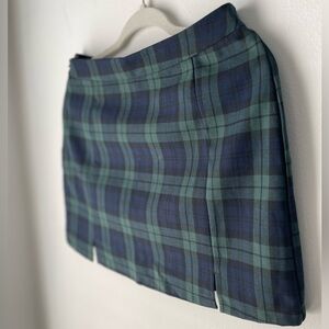 Halara Plaid Mini Skirt